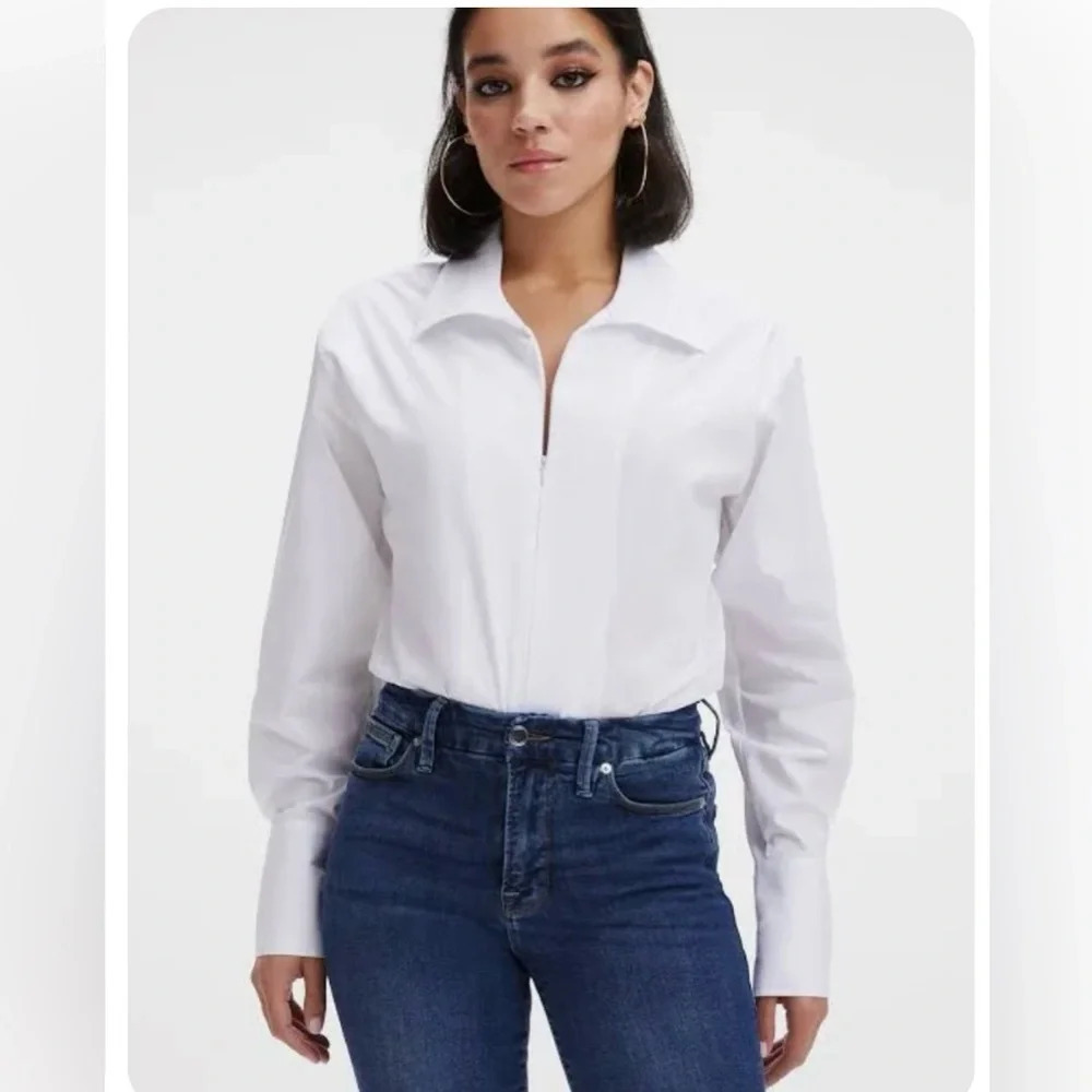 Good American Collared Bodysuit